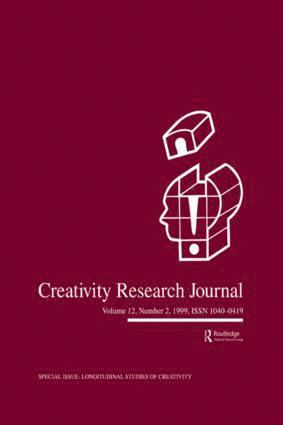 bokomslag Longitudinal Studies of Creativity