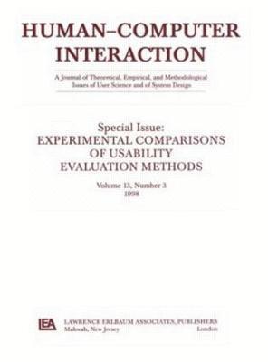 Gary A. Olson - Experimental Comparisons of Usability Evaluation Methods, Häftad