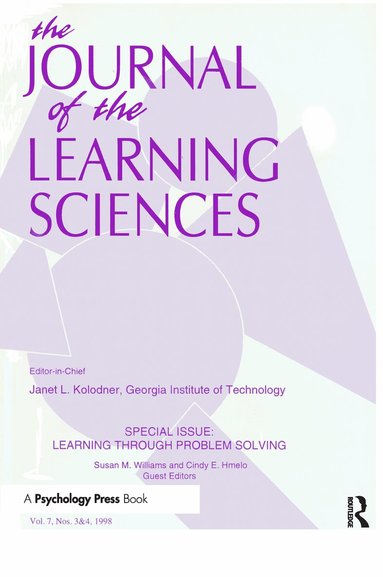 Cindy E. Hmelo, Susan M. Williams - Learning Through Problem Solving, Häftad
