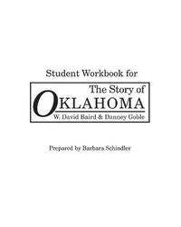 bokomslag The Story of Oklahoma: Student Workbook