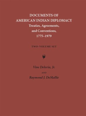 Documents of American Indian Diplomacy (2 volume set) 1