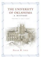 bokomslag University of Oklahoma