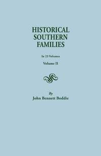 bokomslag Historical Southern Families