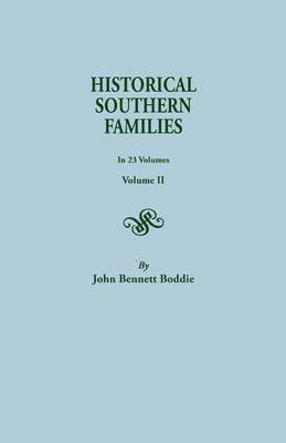 John Boddie, John Bennett Boddie, Mrs. John Bennett Boddie - Historical Southern Families, Häftad