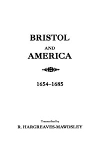 bokomslag Bristol and America