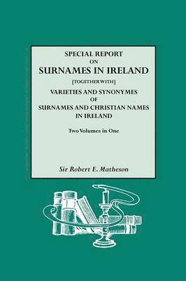 Special Report on Surnames in Ireland 1