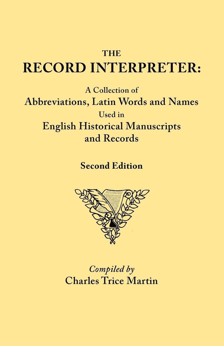 Record Interpreter, Häftad