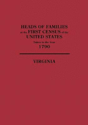 bokomslag Heads of Families at the First Census of the United States,Taken in the Year 1790