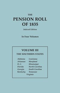 bokomslag Pension Roll of 1835. in Four Volumes. Volume III