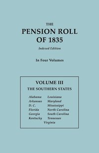 bokomslag Pension Roll of 1835. in Four Volumes. Volume III