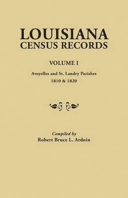 bokomslag Louisiana Census Records. Volume I
