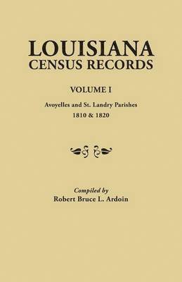 bokomslag Louisiana Census Records. Volume I