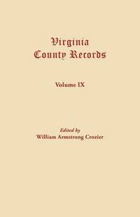 bokomslag Virginia County Records--Miscellaneous County Records