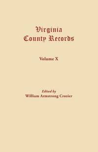 bokomslag Virginia County Records. Volume X