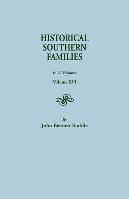 bokomslag Historical Southern Families