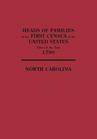 bokomslag Heads of Families at the 1st Census of the United States Taken in the Year 1790