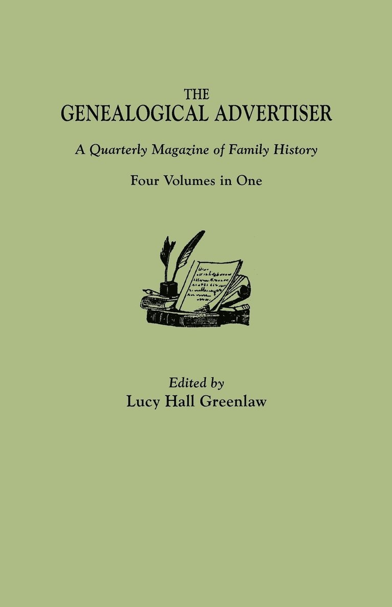 Genealogical Advertiser 1