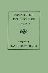 bokomslag Index to the 1820 Census of Virginia