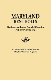 bokomslag Maryland Rent Rolls