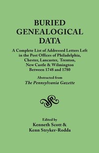 bokomslag Buried Genealogical Data