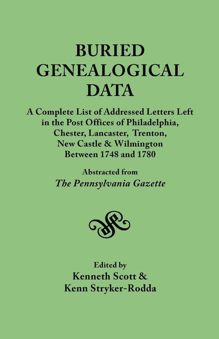 Buried Genealogical Data