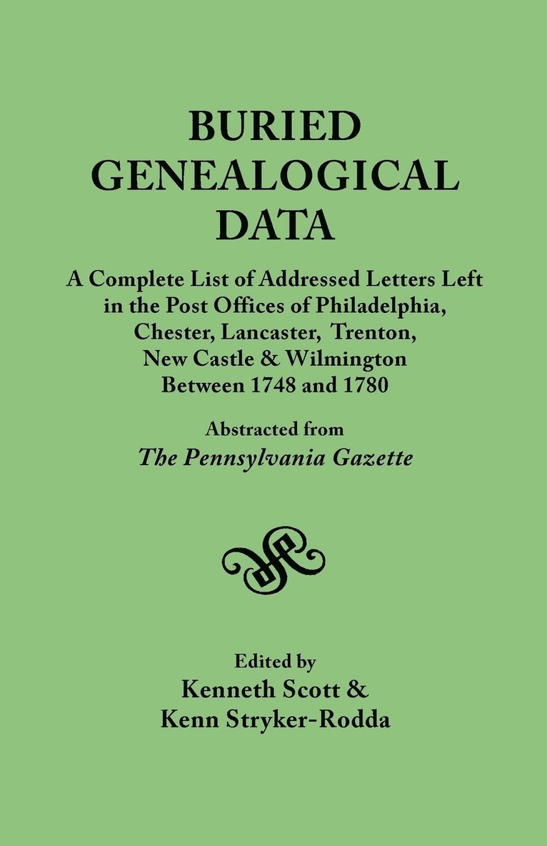 Buried Genealogical Data 1