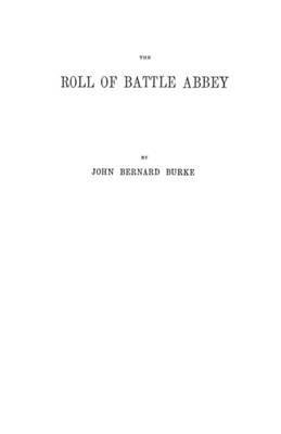Burke - Roll of Battle Abbey, Häftad