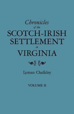 Chronicles of the Scotch-Irish 1