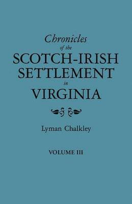 Chronicles of the Scotch-Irish