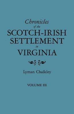 Chronicles of the Scotch-Irish 1