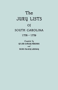 bokomslag The Jury Lists of South Carolina, 1778-1779
