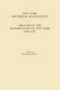 bokomslag New York Historical Manuscripts