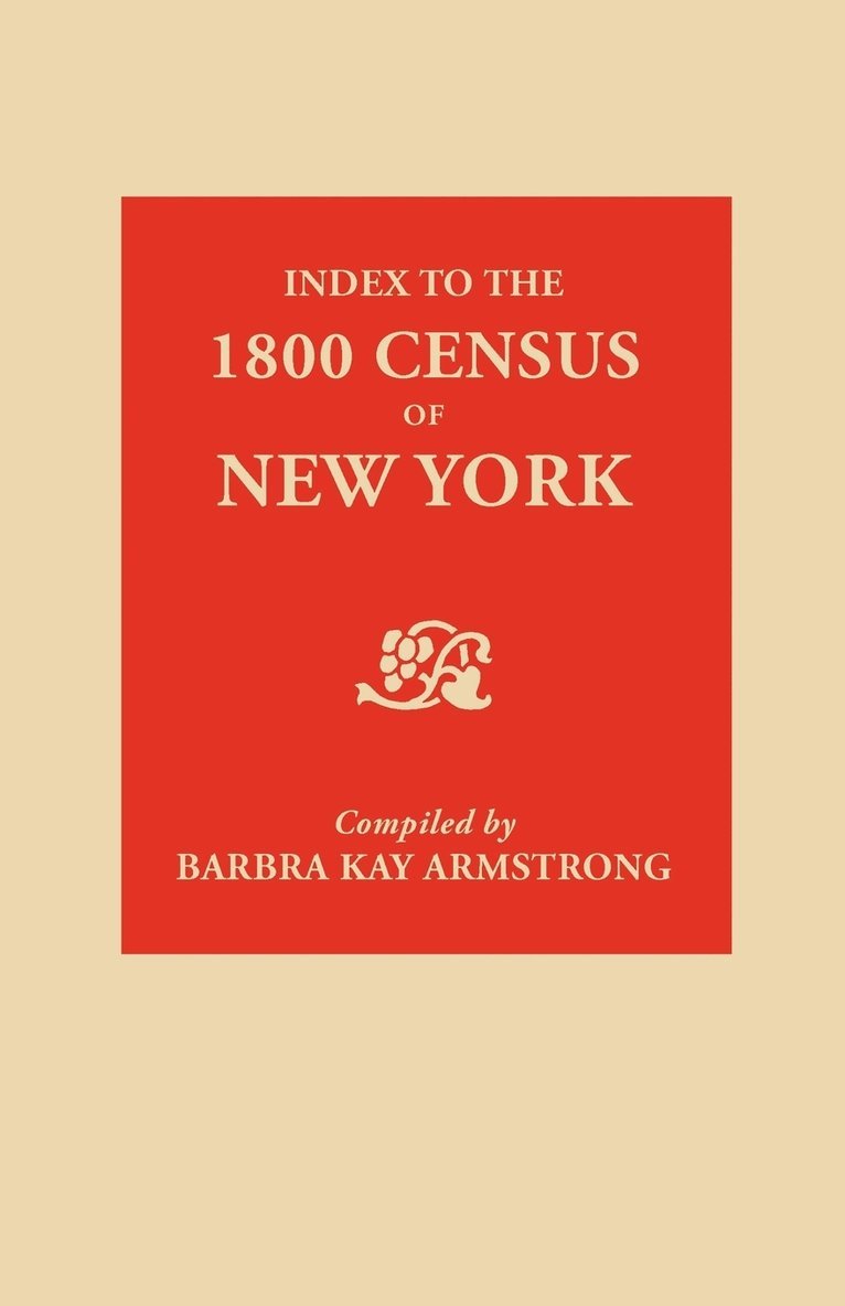 Index to the 1800 Census of New York 1