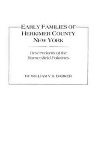 bokomslag Early Families of Herkimer County, New York