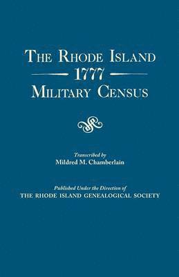 bokomslag Rhode Island 1777 Military Census