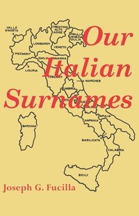 bokomslag Our Italian Surnames
