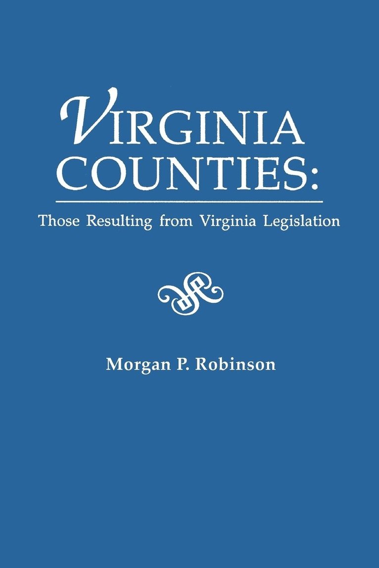 Virginia Counties 1