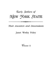 bokomslag Early Settlers of New York State