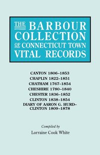 bokomslag The Barbour Collection of Connecticut Town Vital Records. Volume 6
