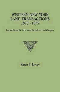 bokomslag Western New York Land Transactions, 1825-1835