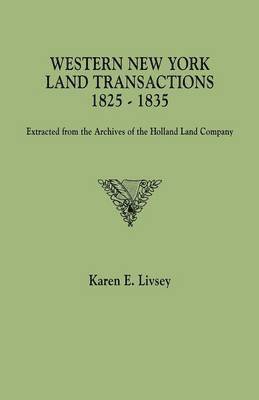 bokomslag Western New York Land Transactions, 1825-1835