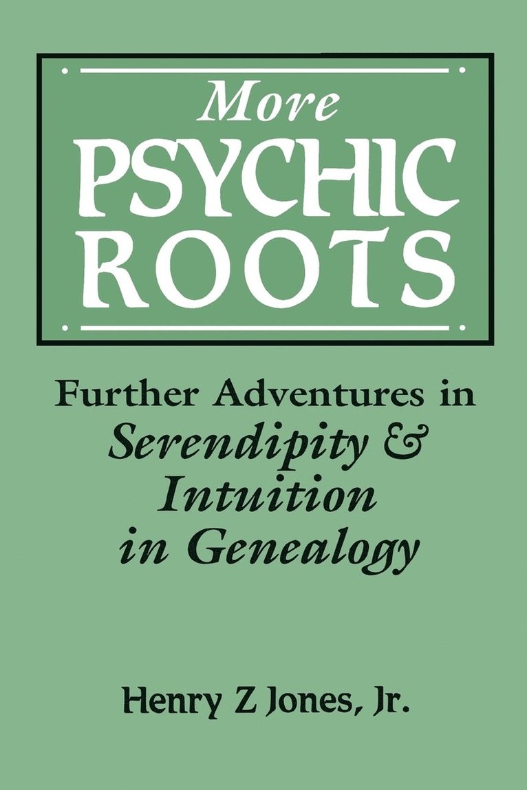 Henry Z. Junior Jones, Jr. Jones, Henry Z., Jr. Jones, Henry Z, Henry Z Jr. Jones - More Psychic Adventures, Häftad