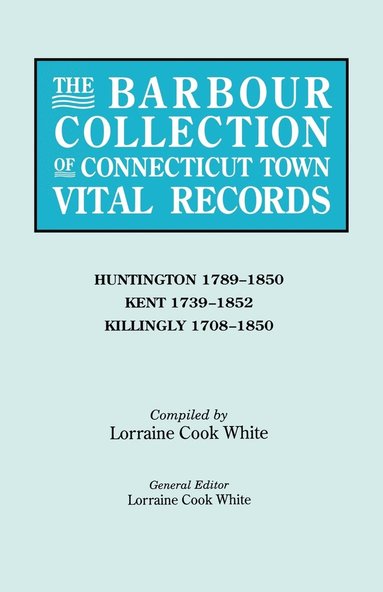 bokomslag The Barbour Collection of Connecticut Town Vital Records. Volume 20