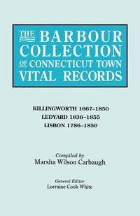 bokomslag The Barbour Collection of Connecticut Town Vital Records. Volume 21