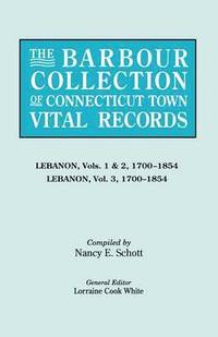 bokomslag The Barbour Collection of Connecticut Town Vital Records [Vol. 22]