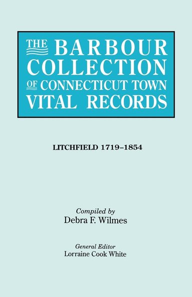 bokomslag The Barbour Collection of Connecticut Town Vital Records. Volume 23