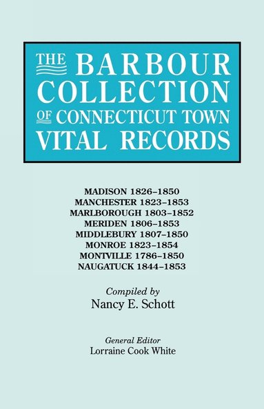 bokomslag The Barbour Collection of Connecticut Town Vital Records. Volume 25