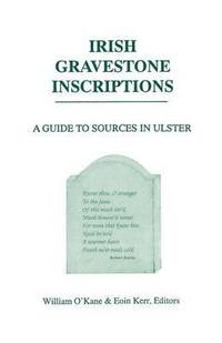 bokomslag Irish Gravestone Inscriptions
