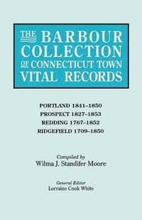 bokomslag Barbour Collection of Connecticut Town Vital Records. Volume 36