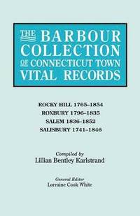 bokomslag The Barbour Collection of Connecticut Town Vital Records. Volume 37